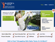 Tablet Screenshot of kanetica.com.au